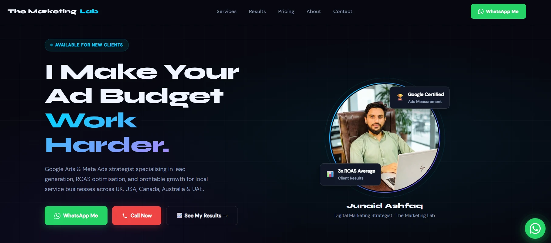 Junaid Ashfaq Personal Portfolio